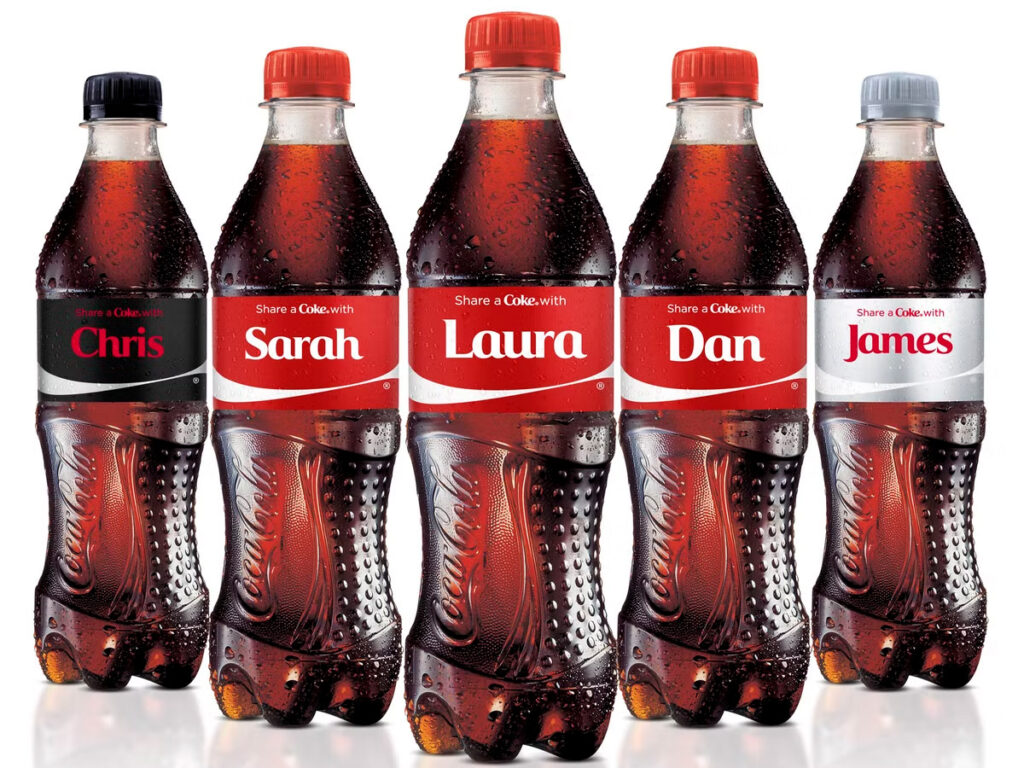 Share a Coke la campaña más exitosa de Coca cola